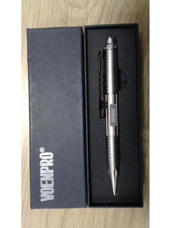 Ручка тактическая со стеклобоем UZI, черный - интернет магазин Полигон