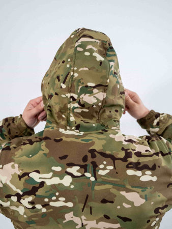 Костюм демисезонный (софтшелл/флис) цвет Мультикам - интернет магазин Полигон