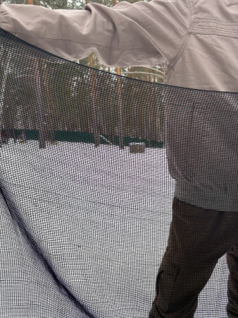 Шарф-сетка, черный - интернет магазин Полигон