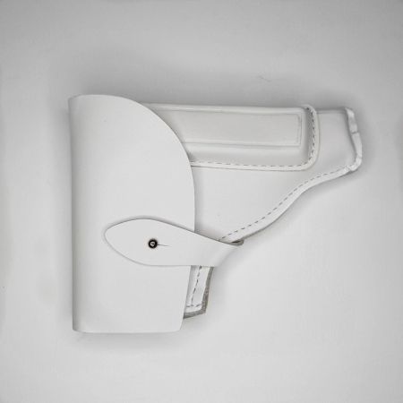 Кобура Пистолет Макарова поясная закрытая штатная, белый - интернет магазин Полигон