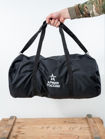 Сумка-туба "Армия России", черный - интернет магазин Полигон