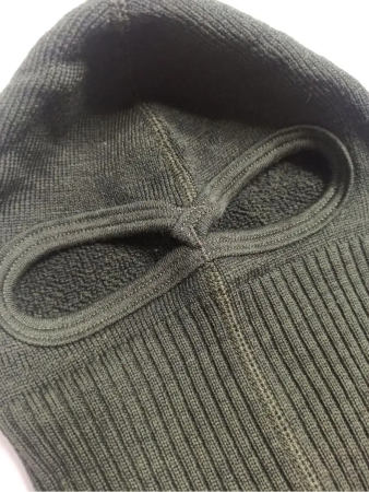 Шапка-маска (Балаклава ВКПО), оливковый, пан, шерсть - интернет магазин Полигон