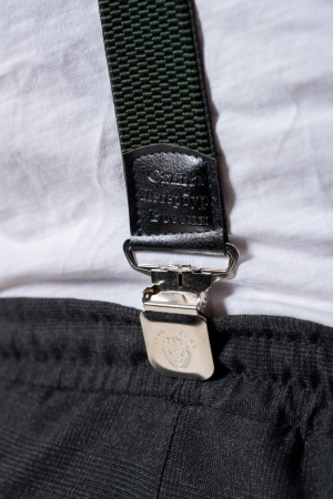 Подтяжки офисные, оливковый 40 мм - интернет магазин Полигон