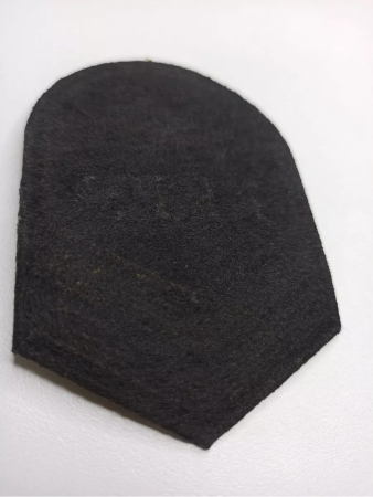 Шеврон вышитый (речное училище) 2 курс ККРУ, желтый, черный - интернет магазин Полигон