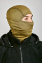 Защитная маска балаклава №1, оливковый, полиэстер - интернет магазин Полигон