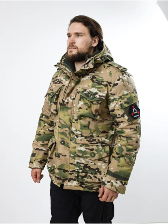 Куртка Сибирь с подкладом, мультикам, rip-stop (рипстоп) - интернет магазин Полигон