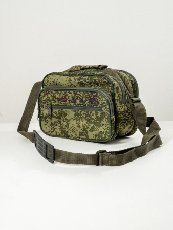 Сумка наплечная Малый коммерсант Цифра, зеленый - интернет магазин Полигон