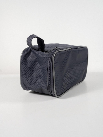 Косметичка на молнии, серый - интернет магазин Полигон