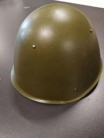 Каска стальная СШ-40, оливковый, сталь - интернет магазин Полигон