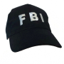 Бейсболка вышитая FBI, черный - интернет магазин Полигон