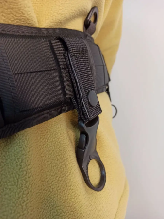 Пояс тактический Molle Girdle 5 в 1 Molle Girdle, черный - интернет магазин Полигон