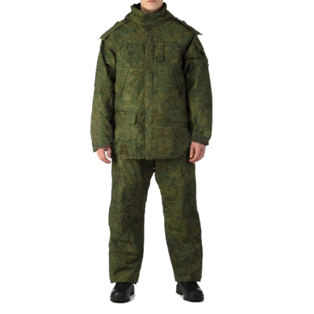 Куртка зимняя Полевая, ткань рип-стоп, цвет Елка - интернет магазин Полигон