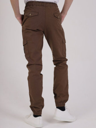 Брюки Джогеры артикул 681 Турция, NESET коричневый - интернет магазин Полигон