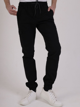 Брюки Джогеры артикул 681 Турция, NESET черный - интернет магазин Полигон