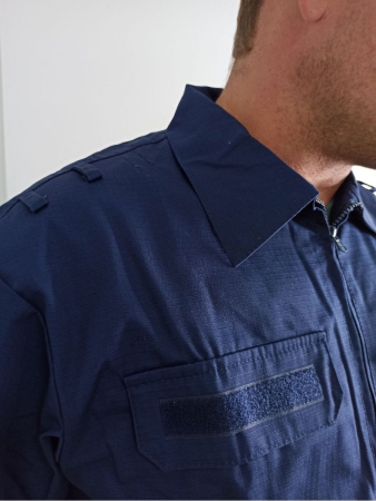 Китель офисный синий - интернет магазин Полигон