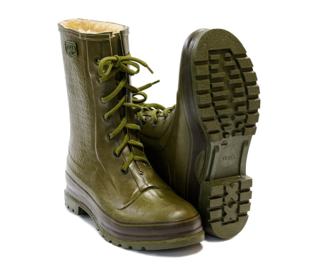 Сапоги резиновые укороченные "Балканский охотник" арт. 21366, цвет зеленый - интернет магазин Полигон