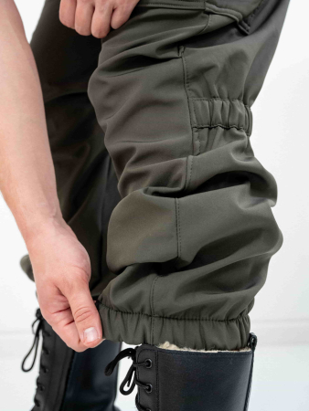 Костюм демисезонный (софтшелл/флис) цвет Хаки - интернет магазин Полигон