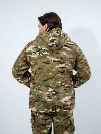 Костюм демисезонный (софтшелл/флис) цвет Мультикам - интернет магазин Полигон