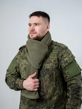 Шарф-сетка Снайпера СПН, зеленый - интернет магазин Полигон