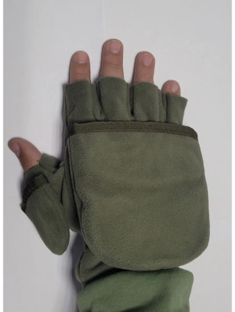 Перчатки-варежки защитного цвета СПН - интернет магазин Полигон