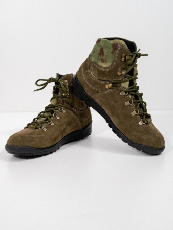 Берцы тактические ШТОРМ 018, мох, замша - интернет магазин Полигон