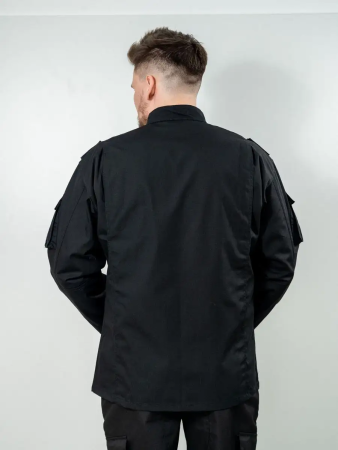 Костюм ВКБО, полевой летний, цвет черный, ткань рип-стоп - интернет магазин Полигон