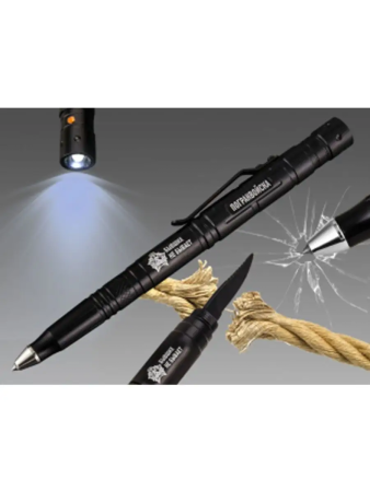 Ручка тактическая Погранвойска, черный - интернет магазин Полигон