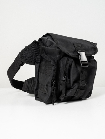 Сумка на бедро, черный - интернет магазин Полигон