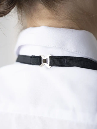 Галстук-регат простой ФСИН, серо-синий - интернет магазин Полигон