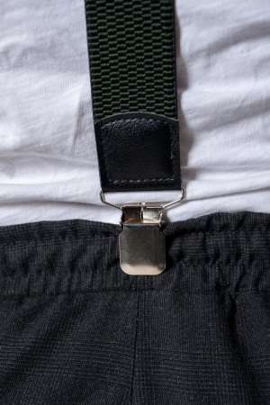 Подтяжки рифленые, оливковый - интернет магазин Полигон